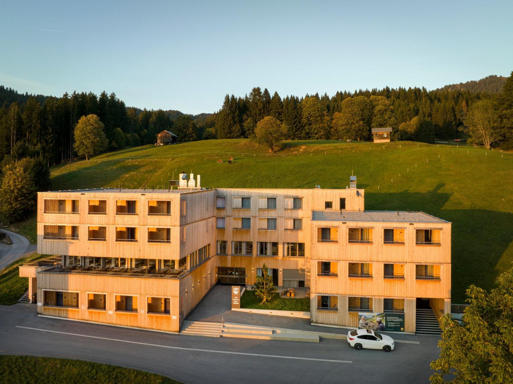 Jufa Hotel Laterns - Klangholzhus Luaran gambar